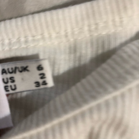 Princess Polly MADELYN TOP WHITE Size 2 - Picture 6 of 7